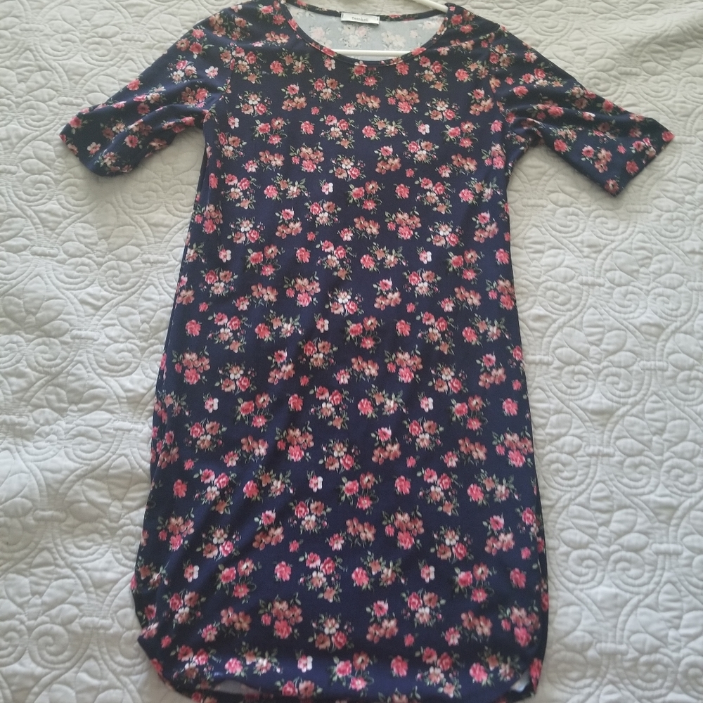 Floral bodycon dress